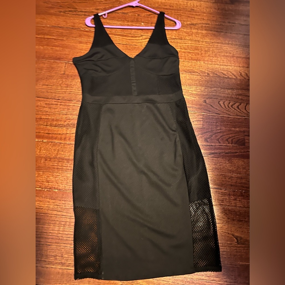 Kardashian Dress with Mesh Sides (L)